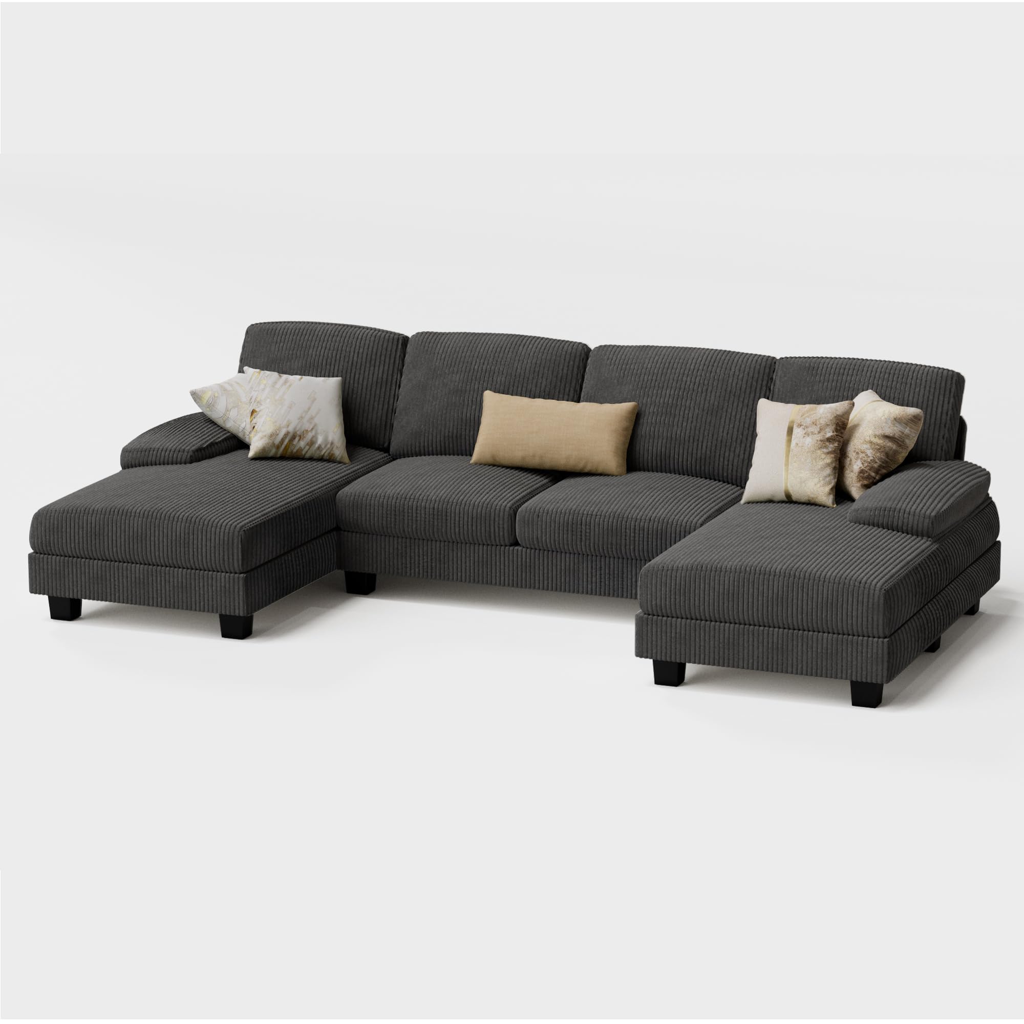 Clara Corduroy Sectional Sofa