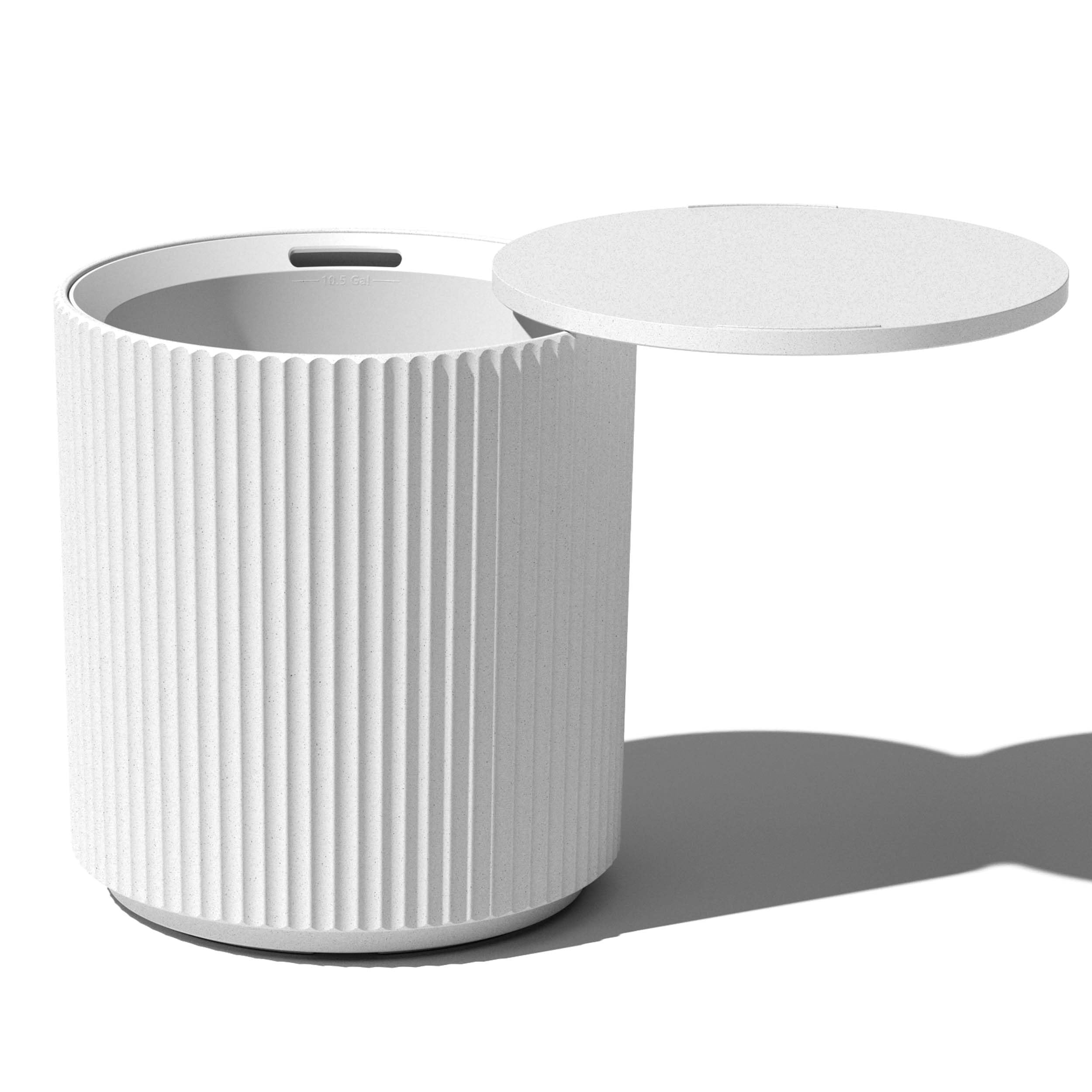Veradek Cooler Side Table - 2 in 1 - Designed for use as Outdoor Side Table, Patio Decor and Ice Chest