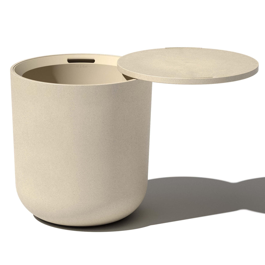 Veradek Cooler Side Table - 2 in 1 - Designed for use as Outdoor Side Table, Patio Decor and Ice Chest