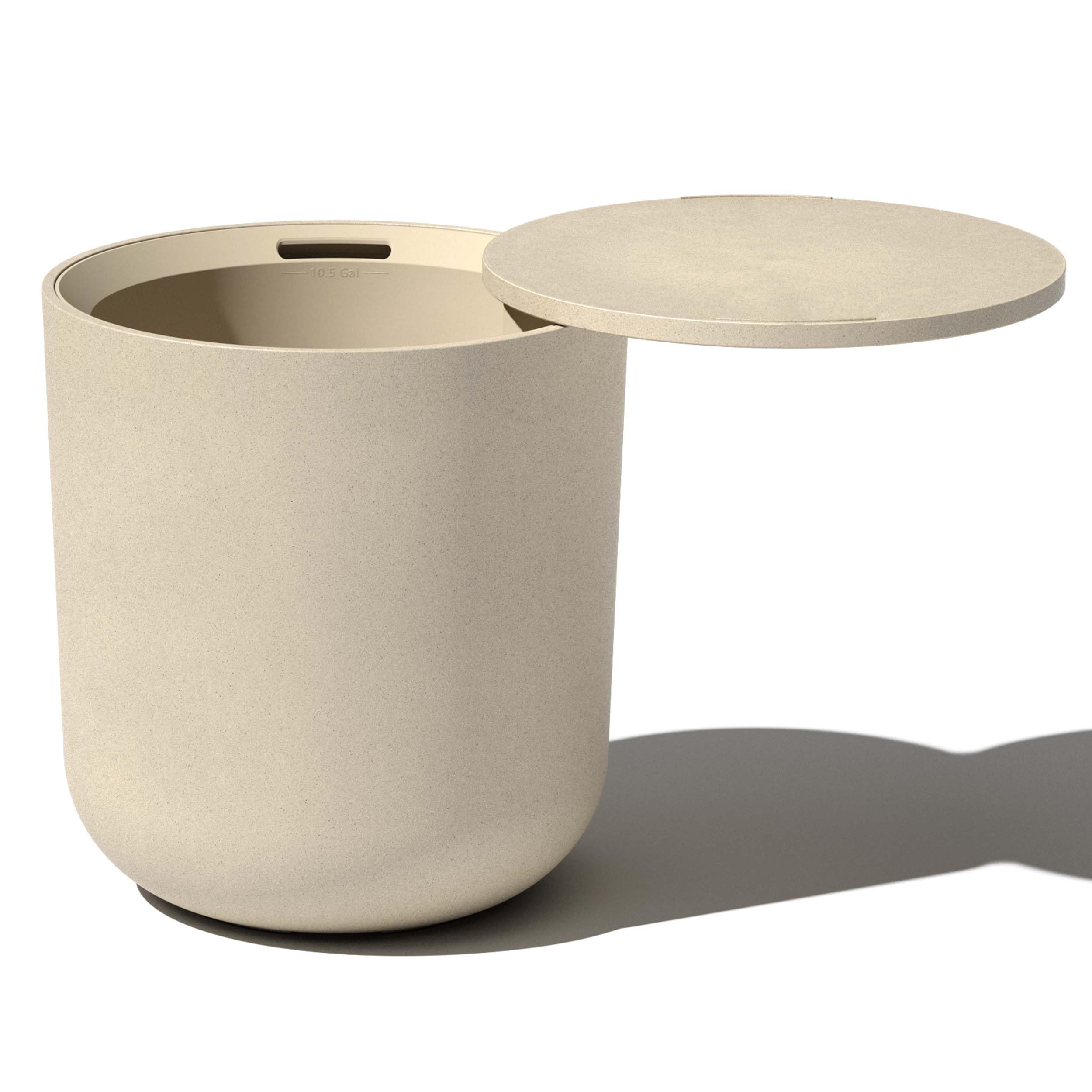Veradek Cooler Side Table - 2 in 1 - Designed for use as Outdoor Side Table, Patio Decor and Ice Chest
