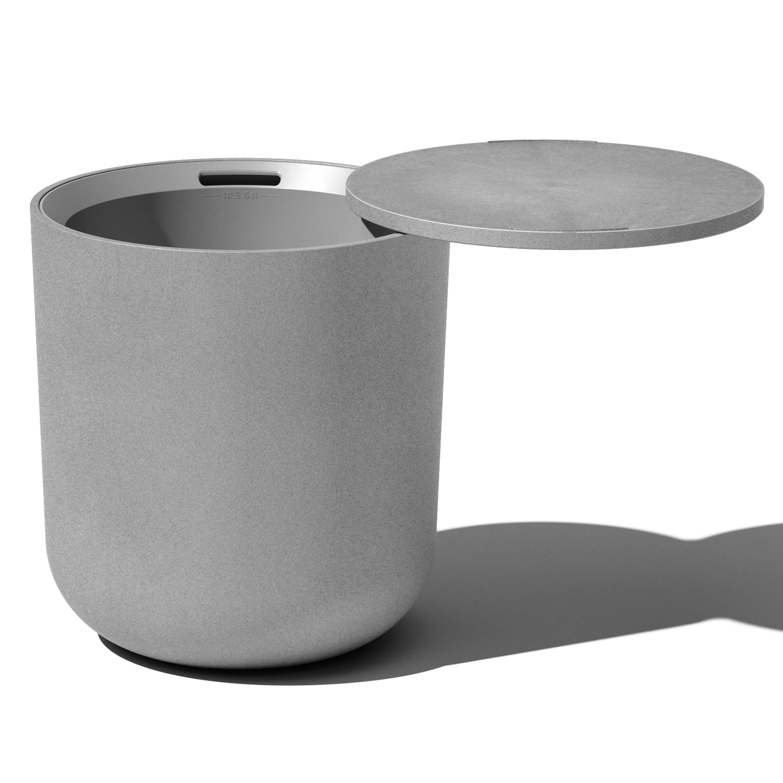 Veradek Cooler Side Table - 2 in 1 - Designed for use as Outdoor Side Table, Patio Decor and Ice Chest