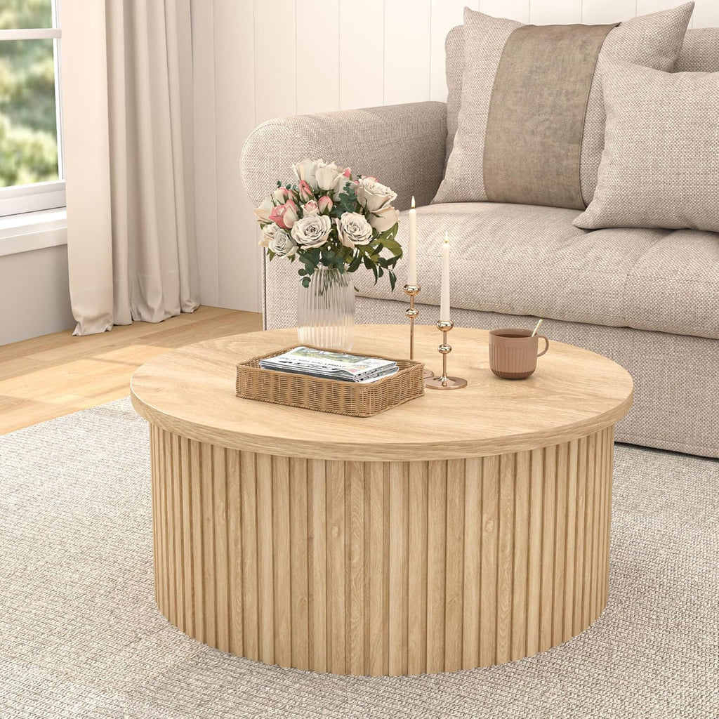 Vivienne Fluted Coffee Table