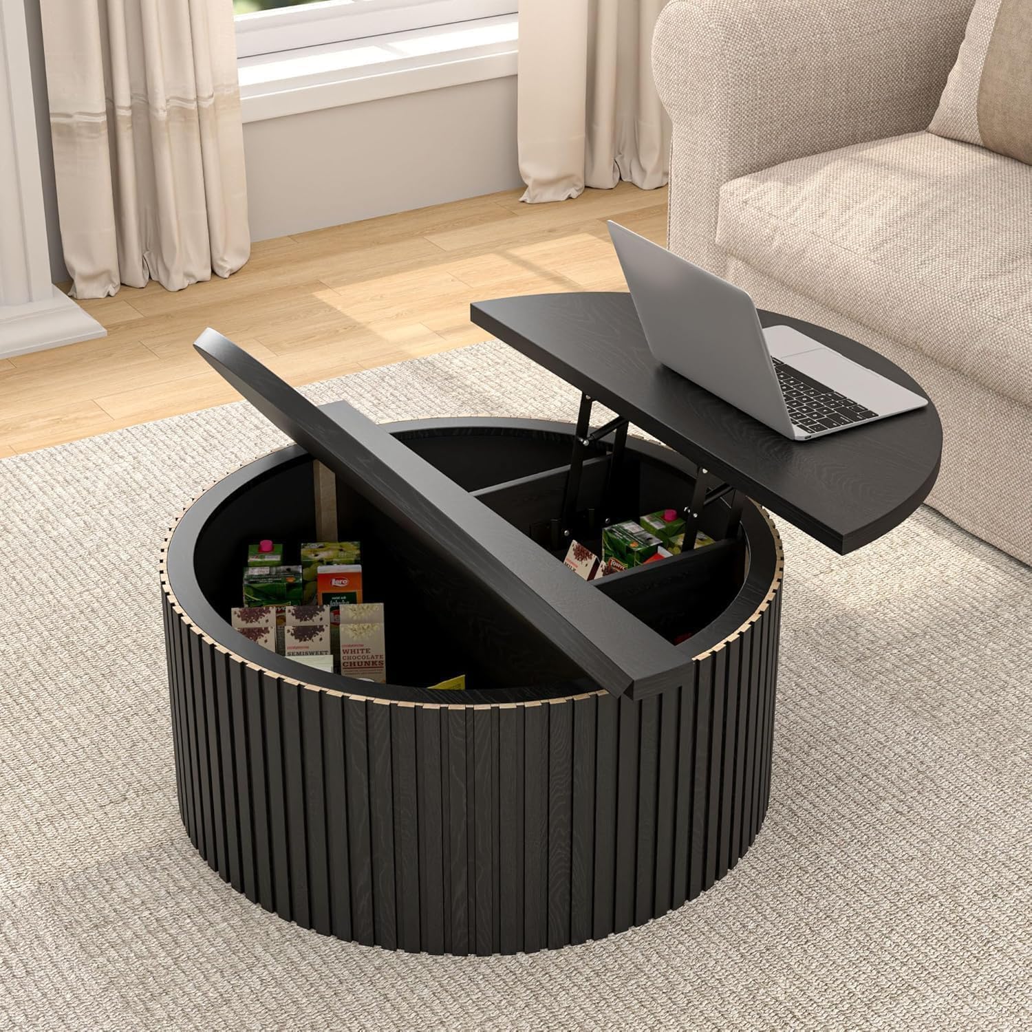 Vivienne Fluted Coffee Table