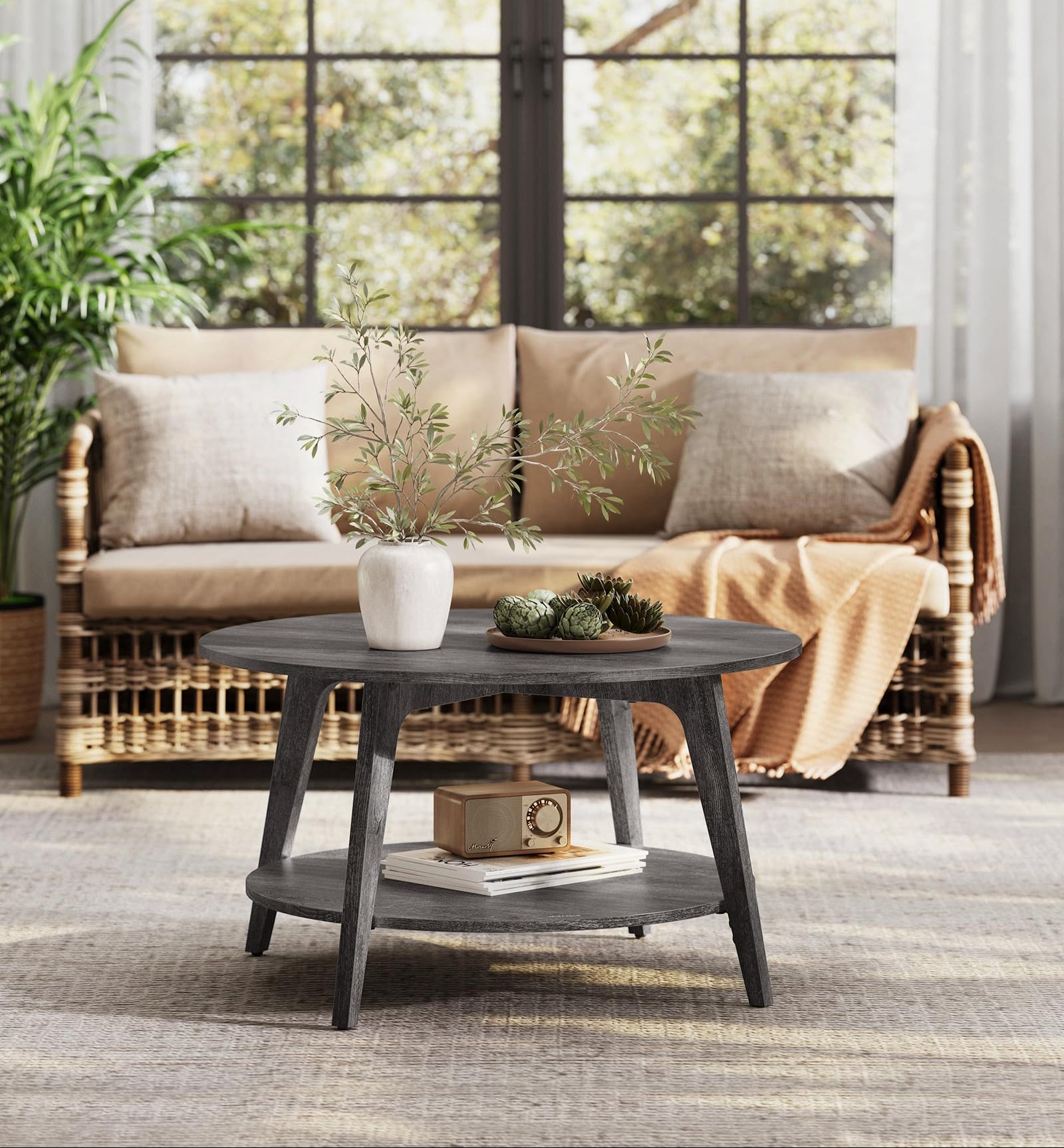 Cecilia Round Coffee Table