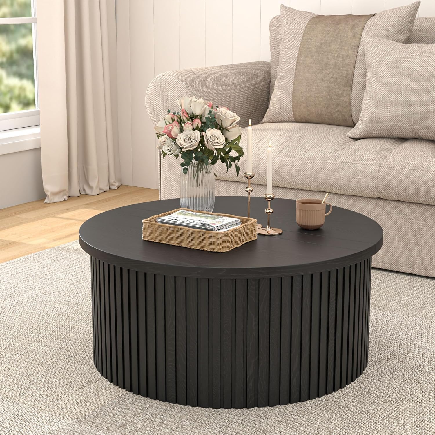 Vivienne Fluted Coffee Table