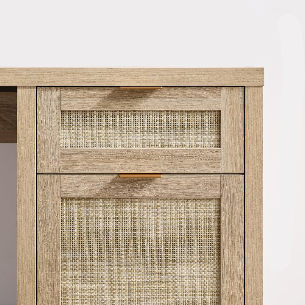 Daisy Rattan Home Office Desk